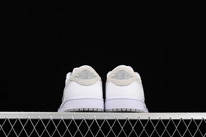 All categories Air Jordan Jordan series basketball shoes Air Jordan 1 Low Air Jordan 1 Low OG AJ1 Joe 1 white and gray color low-top basketball shoes CZ0858-100